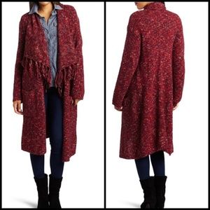 Lucky Brand Rock N Roll Duster Long Sweater